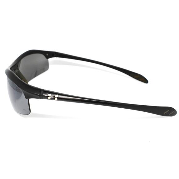 Under Armour Black Wrap Sunglasses - LENSES FAIR/FRAMES GOOD - Picture 10 of 13